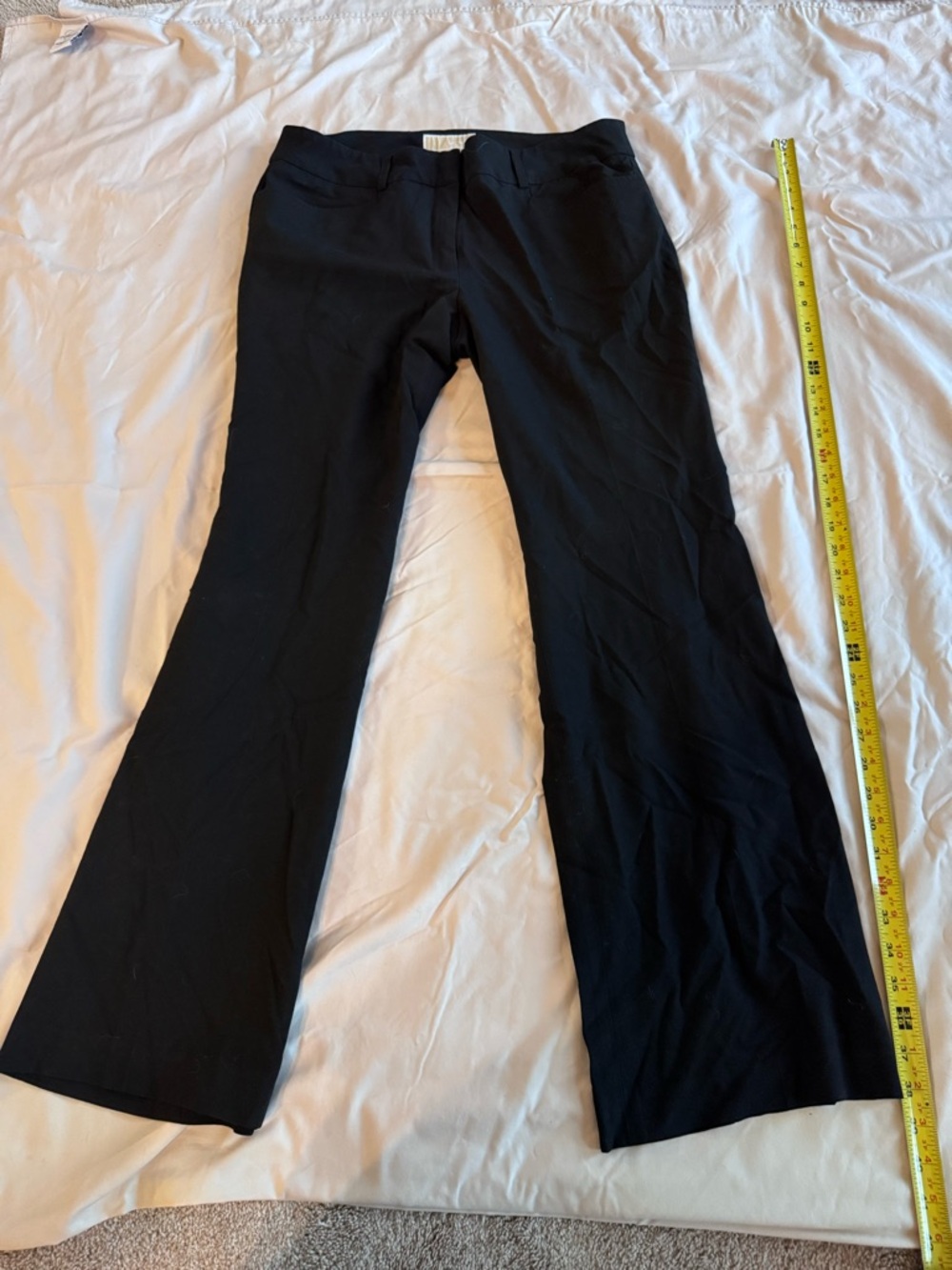 Michael Kors Black Dress Pants with Branded Waist Label